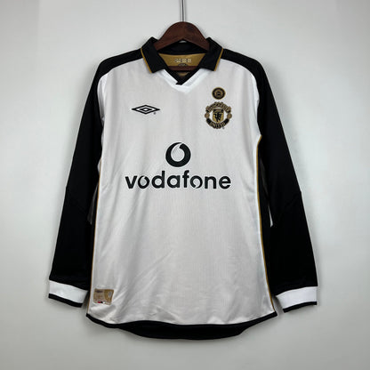 Retro Manchester United 01-02 100 aniversario Reversible (Manga Larga)