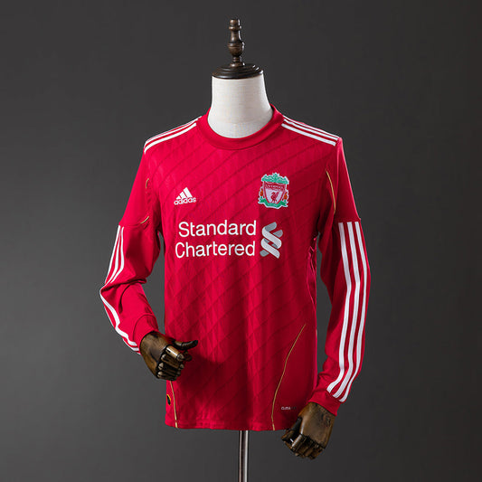 Retro Liverpool 10-11 Local (Manga Larga)