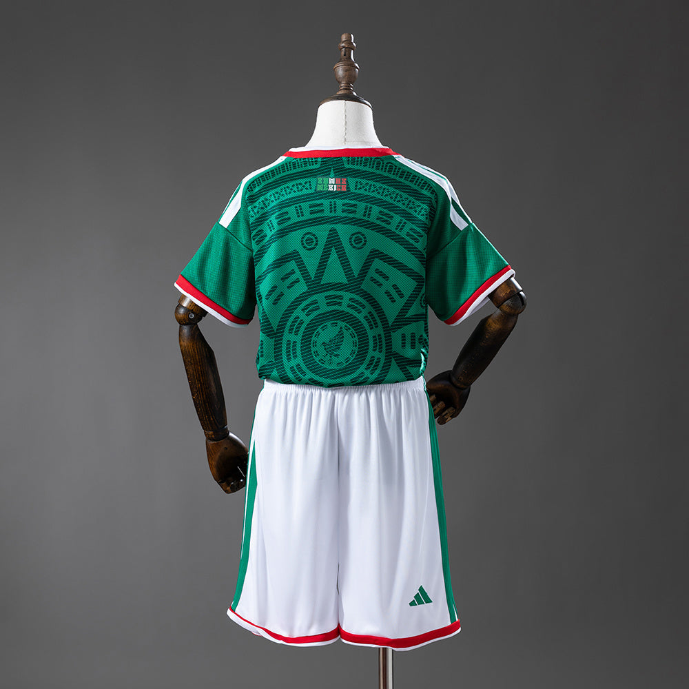Camiseta México 2026 Local Mundial - Niño