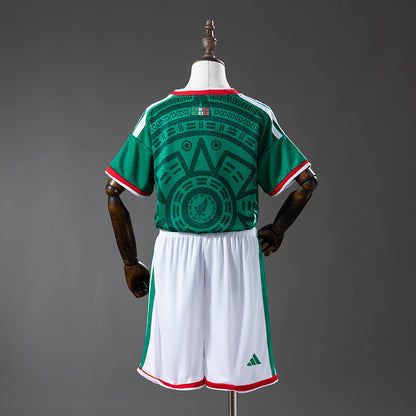 Camiseta México 2026 Local Mundial - Niño