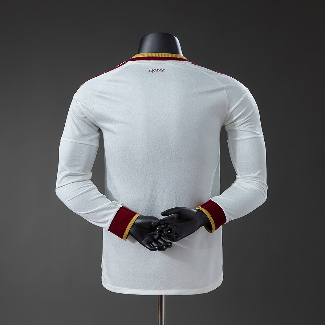Camiseta España 2026 Visitante Mundial – Manga Larga (Player Version) (1 Estrella)