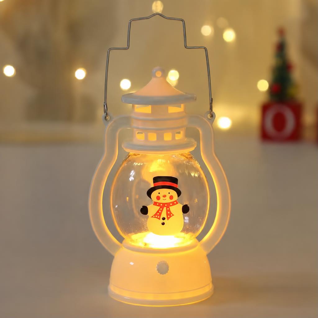 Snowman LED lantern
